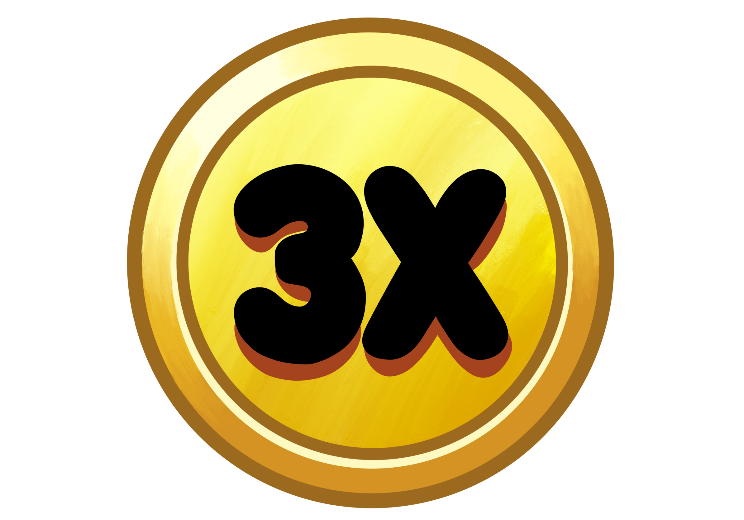 3x coin multiplier icon